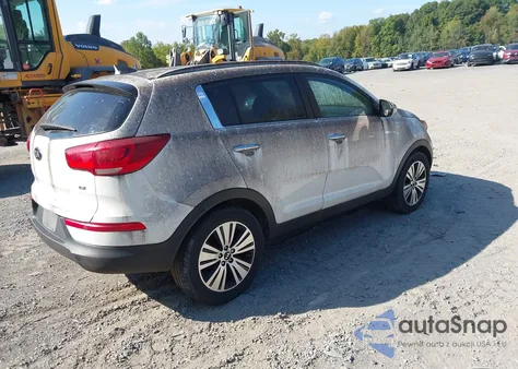 2015 Kia Sportage Ex из США, поврежденный, VIN KNDPCCAC8F7684716